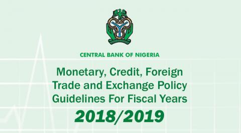 Monetary, Credit, Foreign Trade and Exchange Policy Guidelines For Fiscal Years 2018/2019